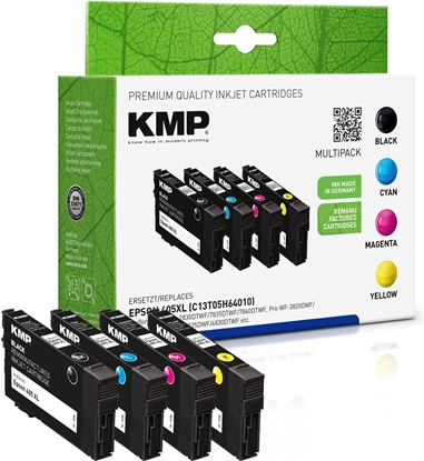 Picture of KMP Printtechnik AG KMP Patrone Epson 405XL (C13T05H64010) bk,c,m,y remanufactured