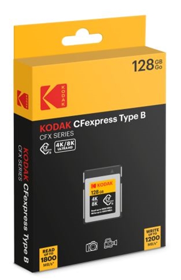 Изображение Kodak CFexpress Type B 128GB EKMCFX128GK