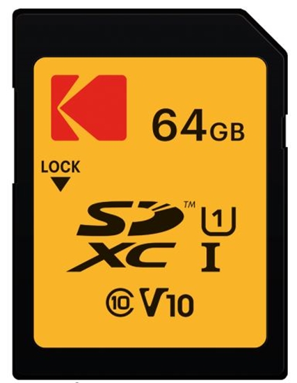 Picture of Kodak SDXC 64GB UHS1 U1 V10 Premium