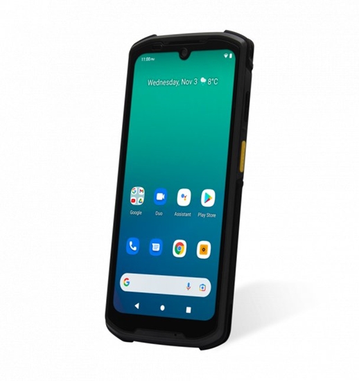 Picture of Komputer dotykowy Newland MT9556 Kambur Pro II / Android 13 GMS / 6,1'' / 2D / RAM 6GB / FLASH 128GB / BT / WiFi 6 / 5G / GPS / NFC / kamera / kabel USB-C / bateria / osona ekranu / pasek na rk / adapter