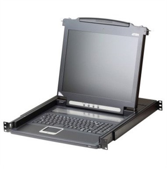 Picture of Konsola KVM ATEN CL1000N, 19 LCD, VGA, PS/2, ukad amerykaski