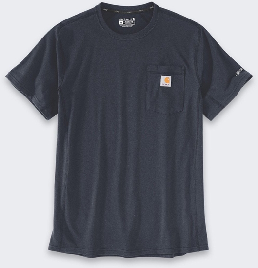 Picture of Koszulka Carhartt Force Mid Pocket Navy