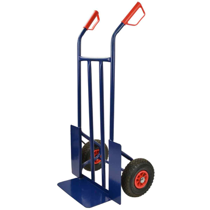 Attēls no Kravas ratiņi līdz 200kg 400x200mm zili Geko