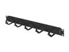 Изображение Lanberg 19" cable management 5 rings - type B 1U, black |