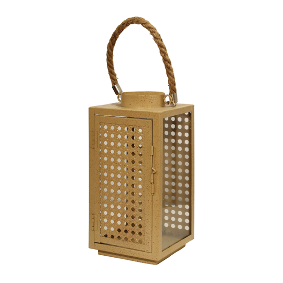 Picture of Laterna metāla Natuur 12x12x25cm