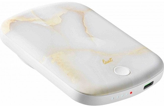 Picture of LAUT POWER CHARGE White Marble Powerbank comp.with MagSafe