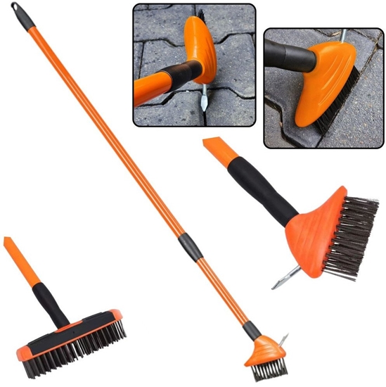 Picture of Lean Szczotka Druciana Do Czyszczenia Fug Kostki Brukowej Skrobak