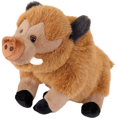 Picture of LeanToys Pluszowa Maskotka Przytulanka Dzik Brzowy 25cm