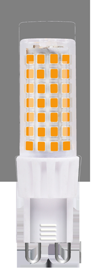 Изображение LED spuldze 6W G9 SMD 3000k D Line