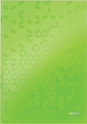 Attēls no Leitz Brulion w kratk A4 Leitz WOW, zielony 46261054