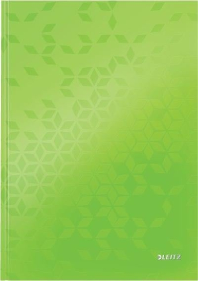 Picture of Leitz Brulion w kratk A4 Leitz WOW, zielony 46261054