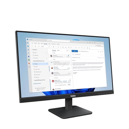 Attēls no LENOVO ThinkVision S24-4e 23.8inch IPS WLED QHD 250cd/m2 4ms HDMI VGA