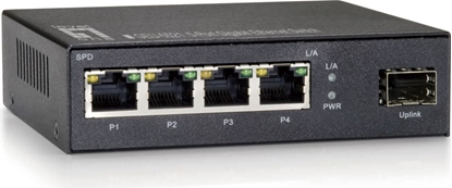 Picture of Level One LevelOne GEU-0521 tīkla pārslēgs Nepārvaldīts Gigabit Ethernet (10/100/1000) Pelēks