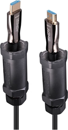 Attēls no Lindy 20m Armoured Fibre Optic Hybrid HDMI 8K60 Cable