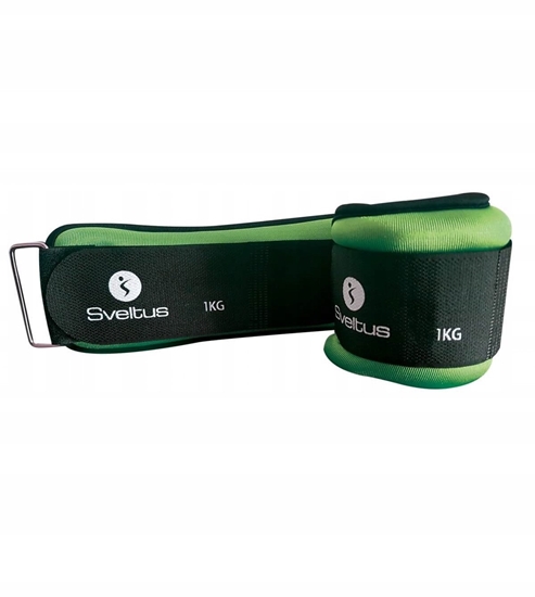 Picture of Lycra weighted cuffs SVELTUS VELTUS 0942 2x1kg black/green