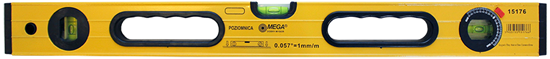 Picture of Līmeņrādis Mega pastipr.korpuss  800mm 3indik. 1mm