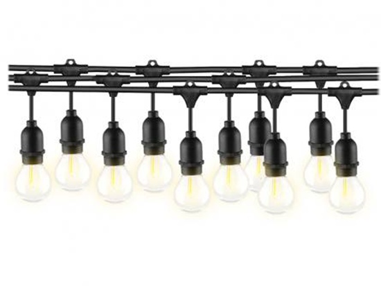 Picture of LTC gaismas virtene LED ar saules paneli | 7,6 m |