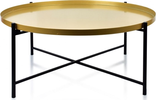 Picture of Lumarko Lucas black&gold stolik kawowy!