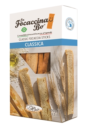 Attēls no Maizes standziņas FOCACCINA Classica kraukšķīgā fokača, 100g