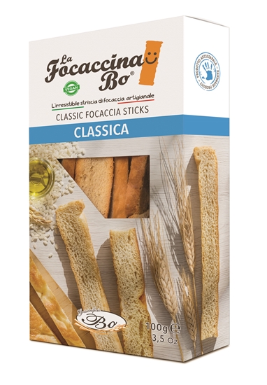 Picture of Maizes standziņas FOCACCINA Classica kraukšķīgā fokača, 100g