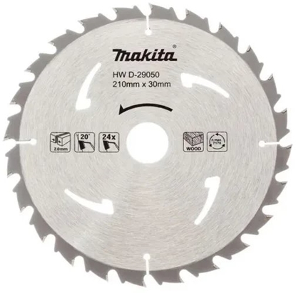 Изображение Makita CIRCULAR SAW BLADE 210X30/25 24T WOOD