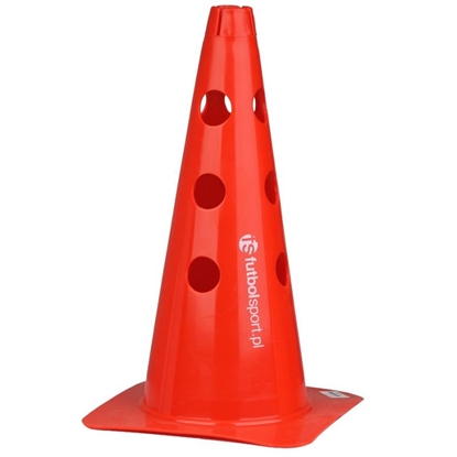 Изображение Marķēšanas konuss Cone with holes 37.5 cm red