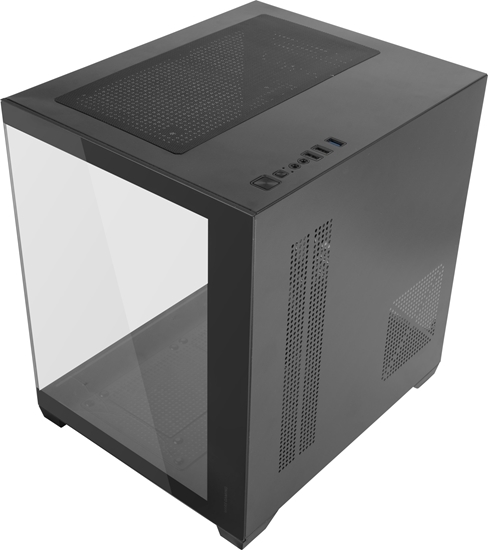 Picture of Mars Gaming MCVIEW2 Computer case mATX / black