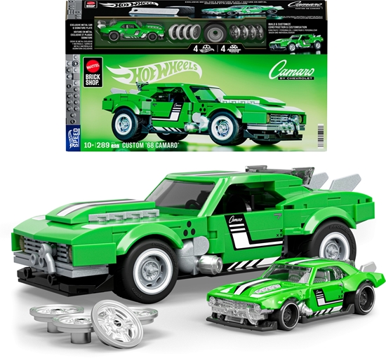 Picture of Mattel Klocki Hot Wheels Speed Series Custom 68 Camaro 289 el. (JFT16)
