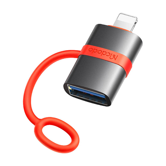 Picture of McDodo OT-3810 USB-A uz Lightning adapteris (melns