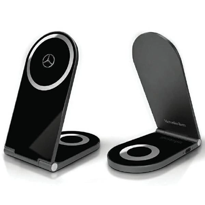 Picture of Mercedes Silver Stars MagSafe foldable 2in1 15W in