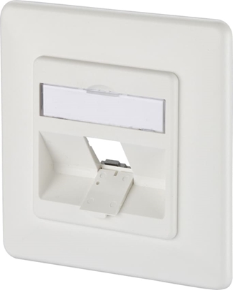 Picture of Metz Connect Keystone Anschlussdose UP 1 Port unbestückt reinweiß