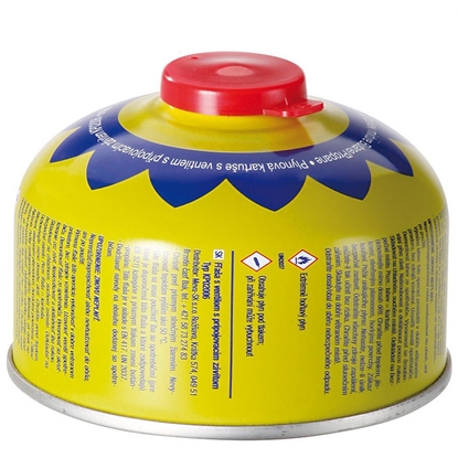 Attēls no Meva Gas cartridge cartridge with valve and thread for tourist stove PB 100g