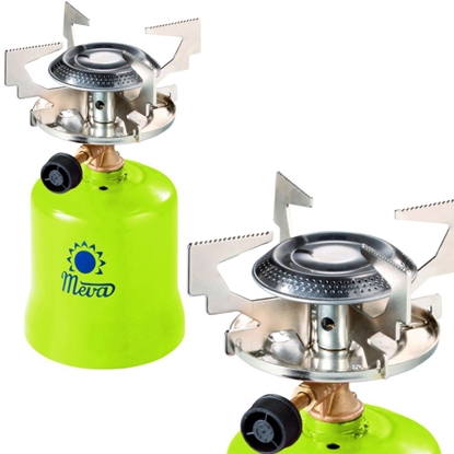 Attēls no Meva Gas tourist stove with punctured gas cartridges FOCUS 1.4kW