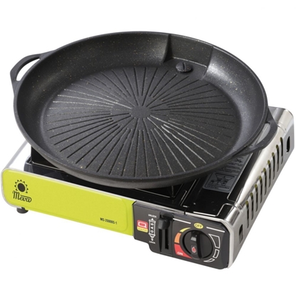 Изображение Meva Grill grate and grill pan for a gas camping stove and grill