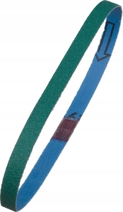 Изображение Smilšpapīra lenta lenšu slīpmašīnai Milwaukee 4932492876; 10x330 mm; G120; 10 gab.