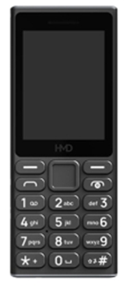 Picture of Mobilais telefons HMD 105 4G Dual SiM Black