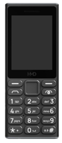 Picture of Mobilais telefons HMD 105 4G Dual SiM Black