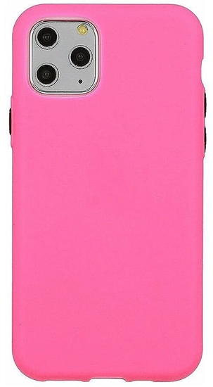 Picture of Mocco Ultra Slim Soft Matte 0.3 mm Silicone Case for Apple iPhone 12 / 12 Pro Pink