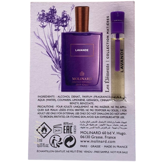 Picture of Molinard, Les Elements - Lavande, Eau De Parfum, F
