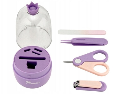 Picture of MOMINI -ZESTAW DO PIELGNACJI PAZNOKCI    NIEMOWLT LILAC