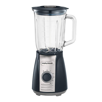 Picture of Morphy Richards 403010 blender 1,5 l Blender stoowy 400 W Szary, Przezroczysty