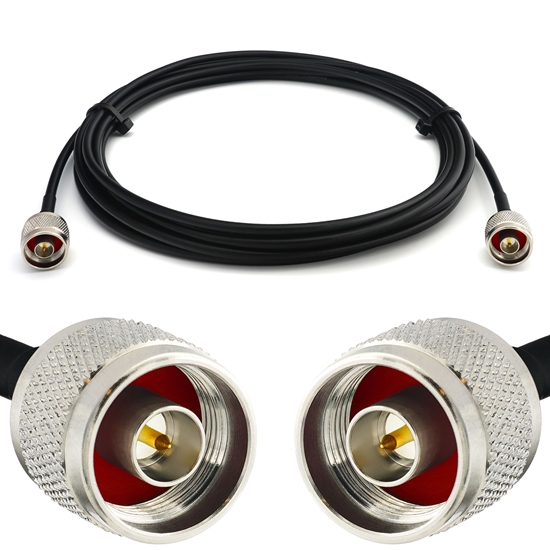 Picture of N Male to N Male 10m RG58/U Coaxial Cable