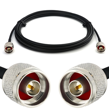 Picture of N Male to N Male 30cm RG58/U Coaxial Cable