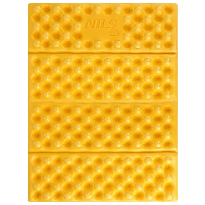 Attēls no NC17105 Kempinga paklājiņš sēdvietai ar alumīnija polsterējumu + IXPE 40 cm dzeltens Nils Camp