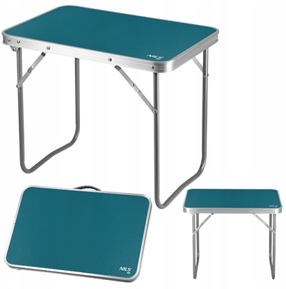 Изображение NC3401 STÓ KEMPINGOWY 60x40x50 CM NIEBIESKI NILS CAMP