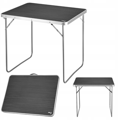 Изображение NC3401 STÓ KEMPINGOWY 80x60x70 CM CIEMNOSZARY NILS CAMP