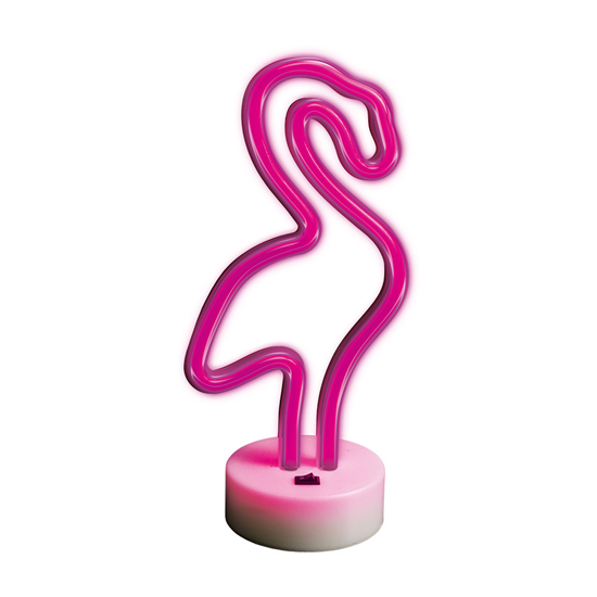 Picture of Neon LED on a stand FLAMINGO pink FSNE01 Forever L