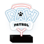 Изображение Neon LED on a stand Paw Patrol - Logo OW-120146