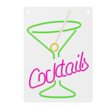 Attēls no Neon PLEXI LED COCKTAILS pink green FPNE02X Foreve