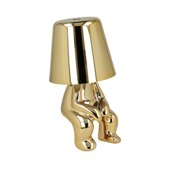 Picture of Night lamp Golden Man design L